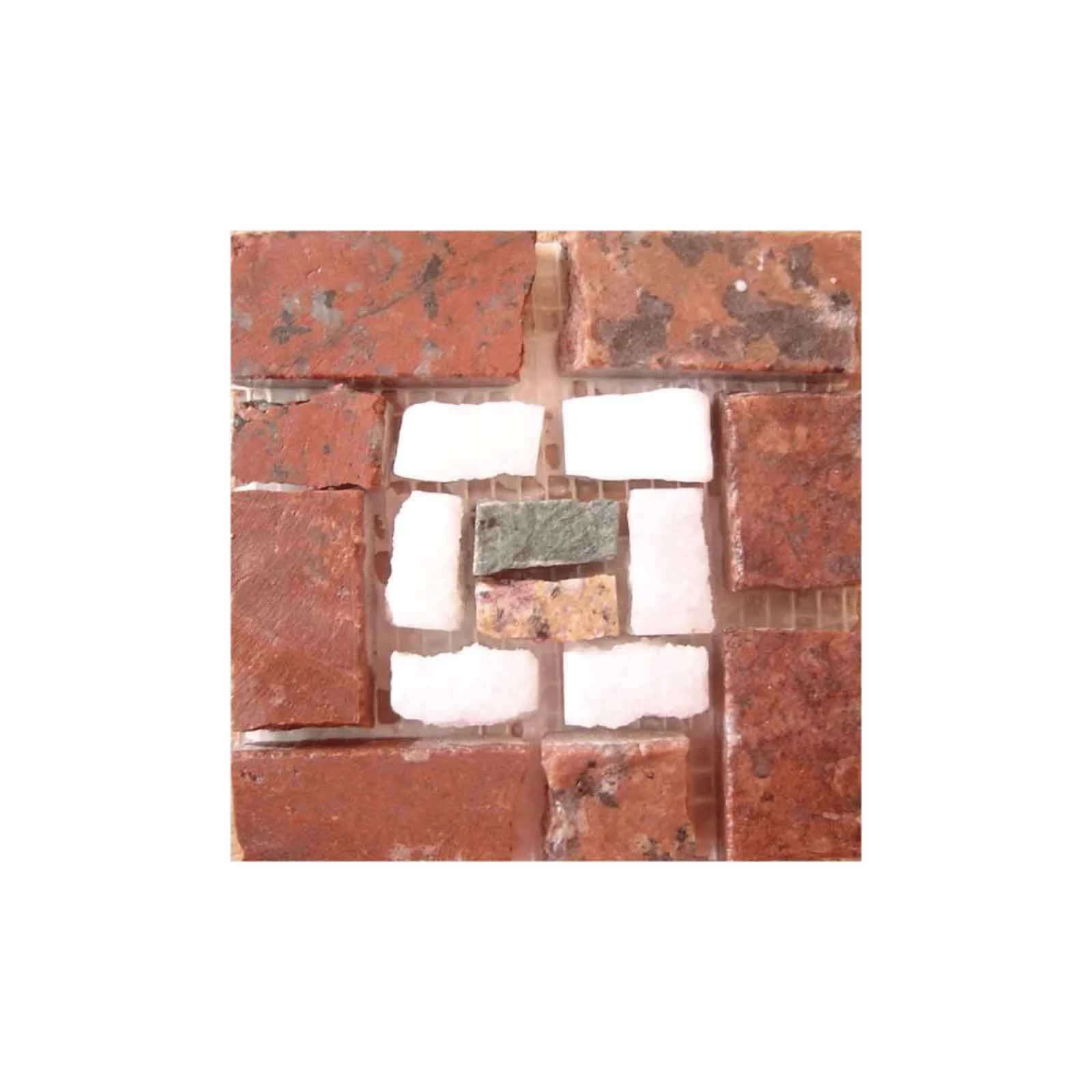 Tozetto Mosaico Rosso - 10x10cm