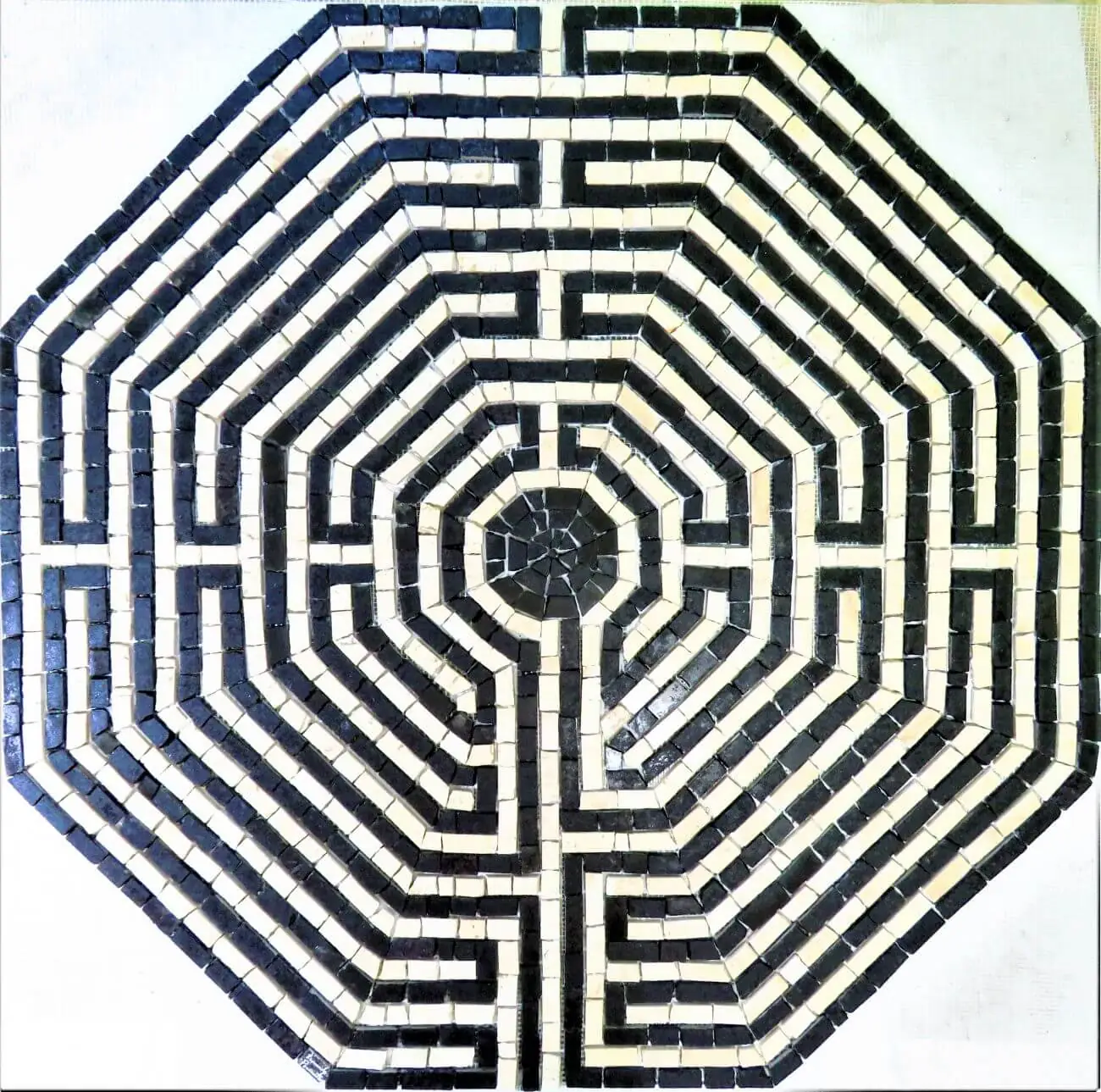 Mandala Simbólica Labirinto De Amiens - 90cm