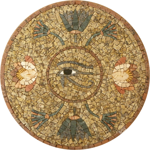 Mandala Simbólica Olho De Ísis Horus E Osíris - 80cm