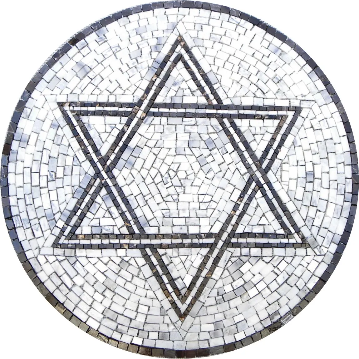 Mandala Simbólica Estrela De David Ii - 60cm