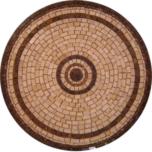 Rosone Mosaico Contemporâneo Cotto I - 70cm
