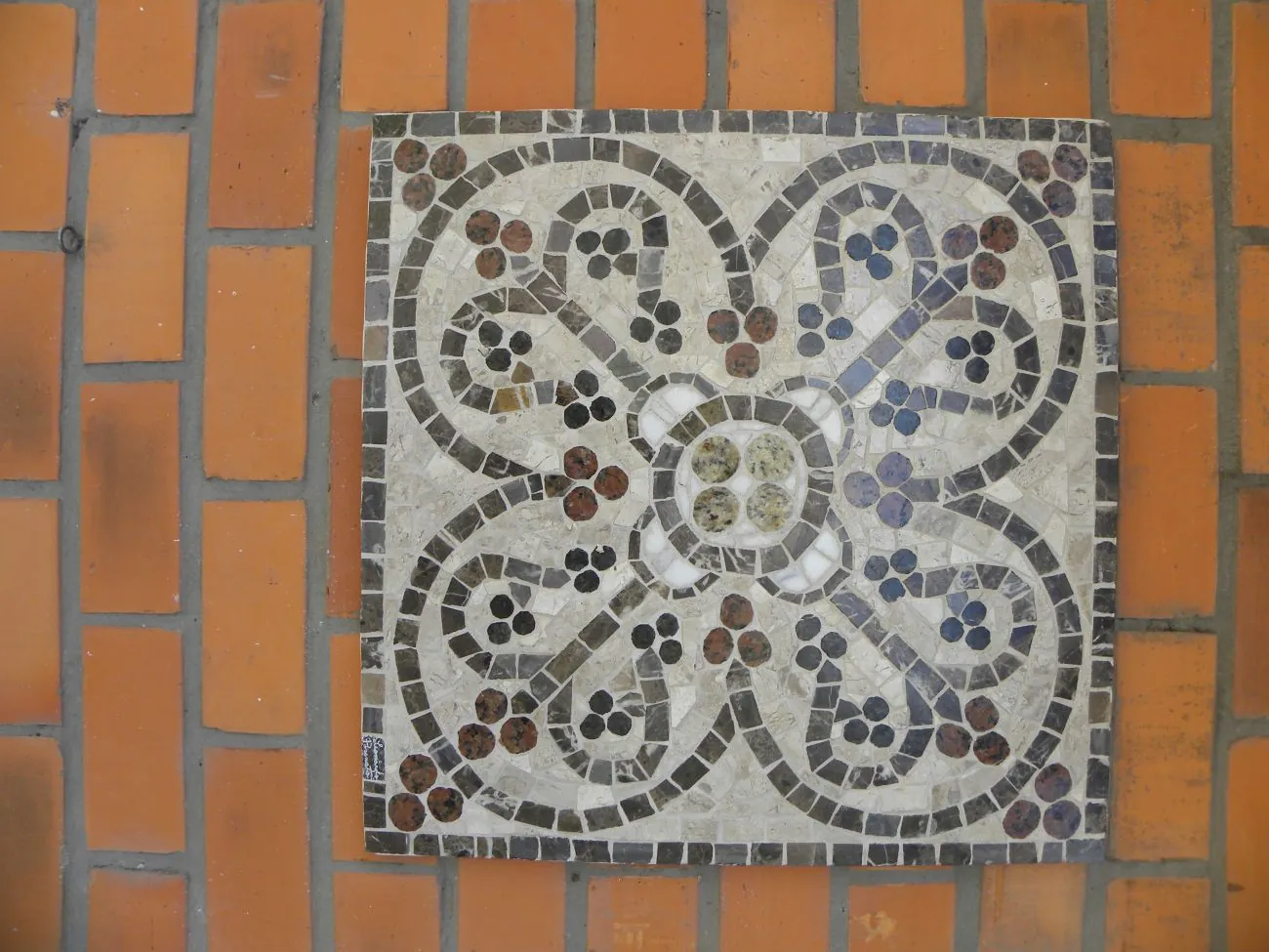 Mandala De Parede Trevo Bizantino - 80cm