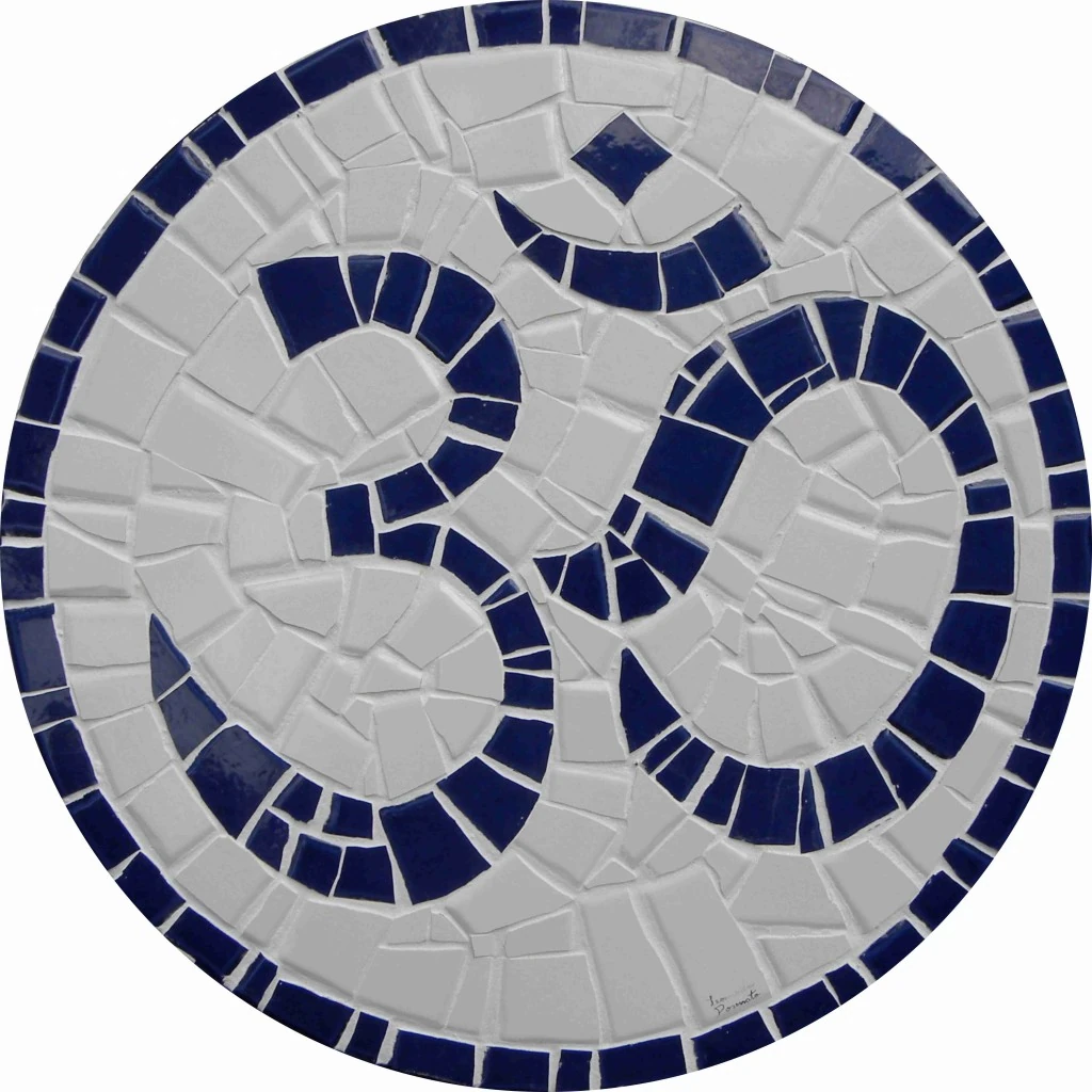 Mandala De Parede Om - 60cm