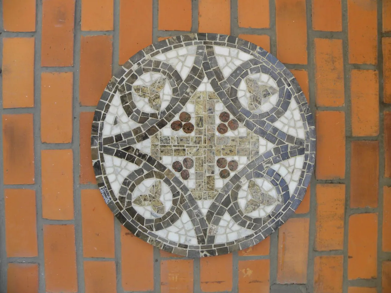 Mandala De Parede Cruz Bizantina - 80cm