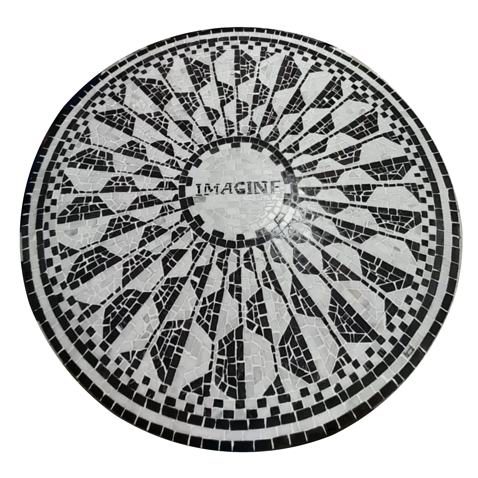 Mandala Simbólica Imagine John Lennon - 150cm