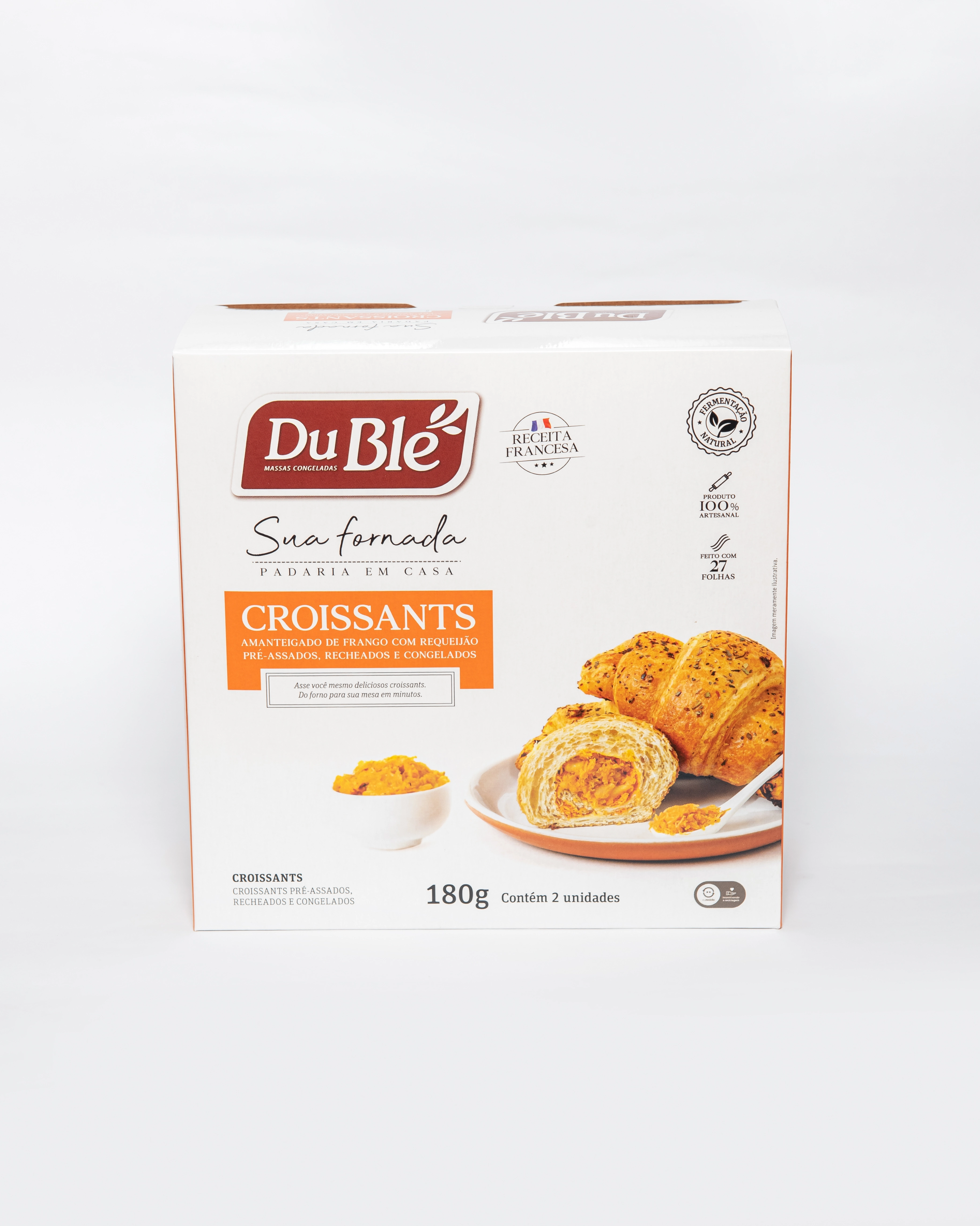 Croissant Frango C/ Requeijao Du Ble 180g