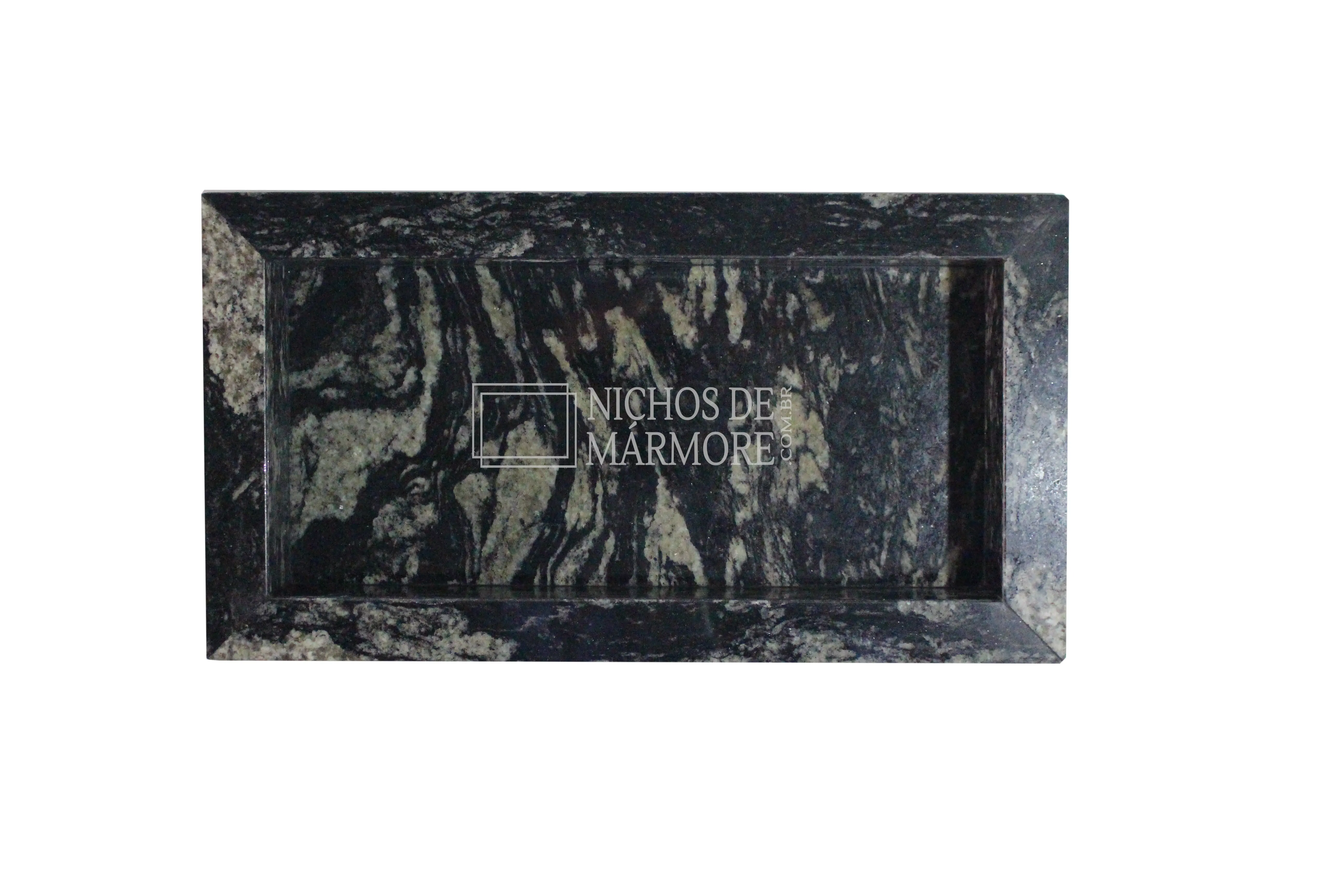 Nicho Em Granito Preto Indiano 60x30x8