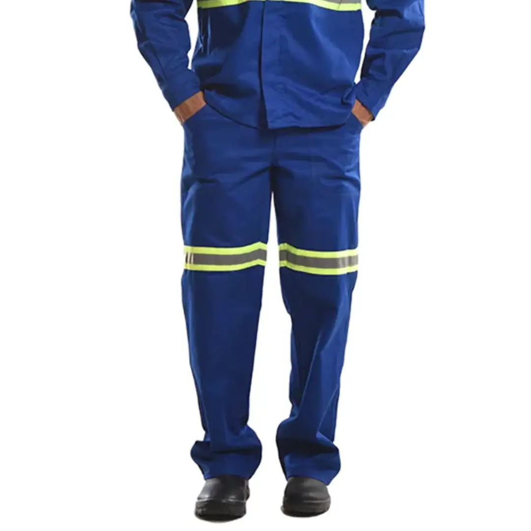 Calça Trabalho Proteção Antiácido-repelente Agentes Químicos Azul Royal 36 Azul Royal