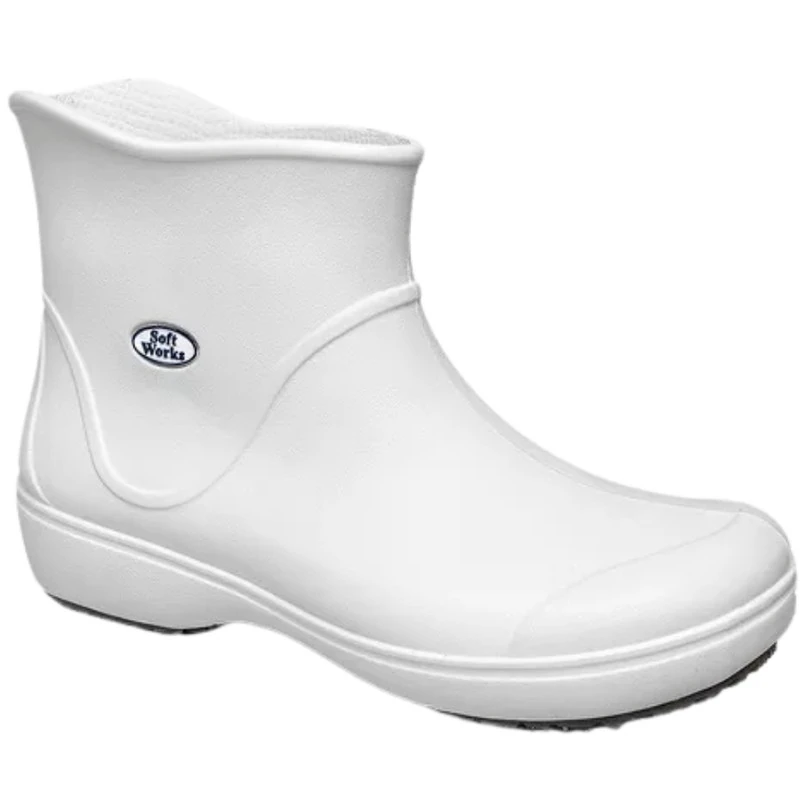 Bota Segurança Eva Cano Curto Bb85 Soft Works Restaurante Limpeza Hospital Ca 37390 35 Branca