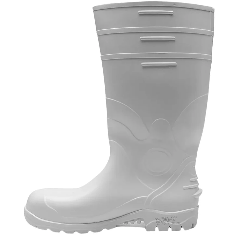 Bota Segurança Pvc Cano Longo C/forro Epi Bracol Ca 37455 Branco 37