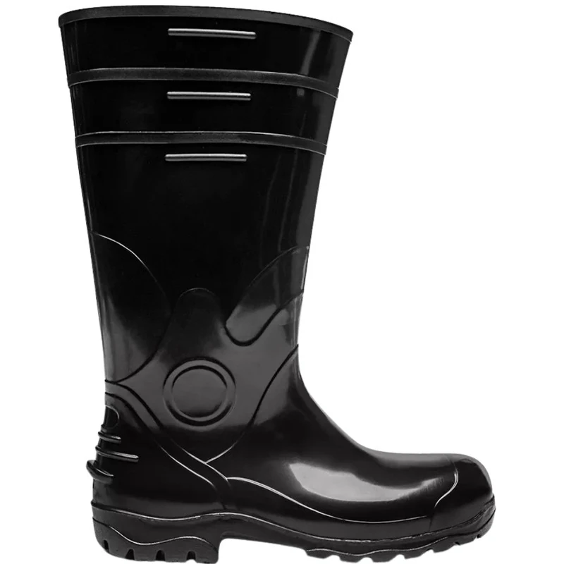 Bota Segurança Pvc Cano Longo C/forro Epi Bracol Ca 37455 Preto 37