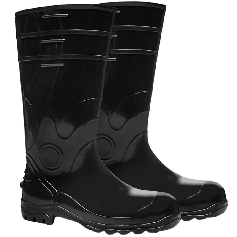 Bota Segurança Pvc Cano Longo C/forro Epi Bracol Ca 37455 Preto 36
