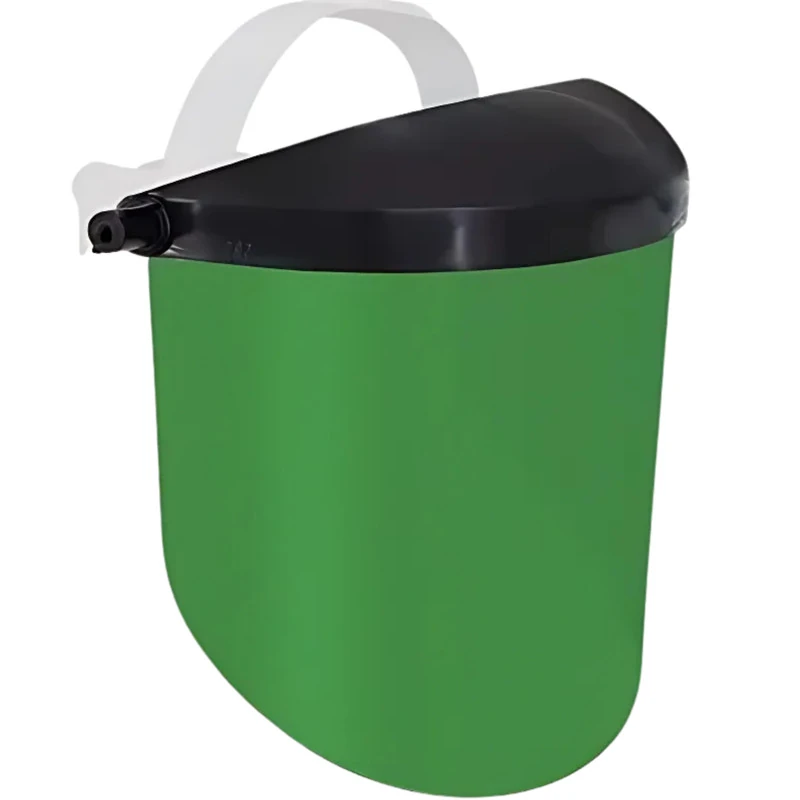 Protetor Facial Ajuste Simples Verde  Plastcor Ca 30115 Verde Único