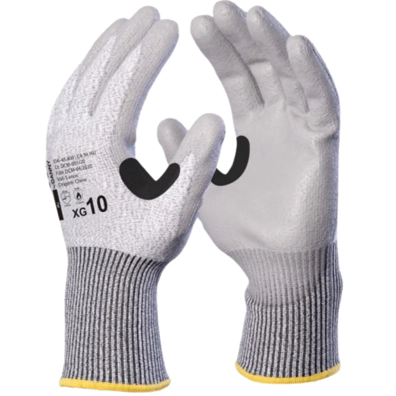 Luva Segurança Flexcut Anti-corte Pu Punho Curto Danny Ca 33997 Cinza P