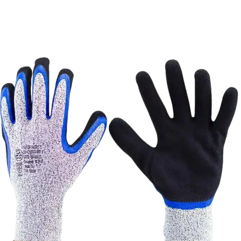 Luva 1007 Nr Cnit Anti Corte Super Safety Ca 32039 T9 Cinza E Preto