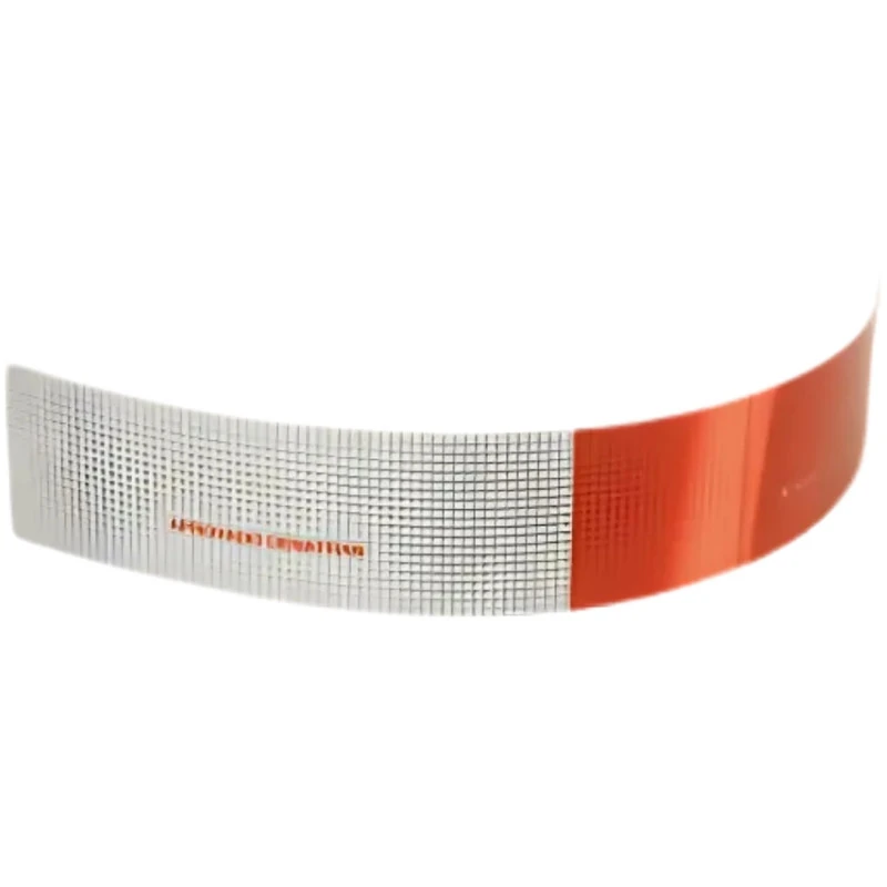 Fita Refletiva Lateral 5 Cm × 30 Cm Prata/vermelho Plastcor