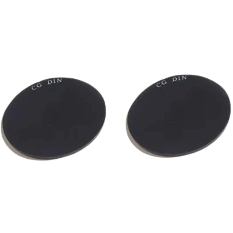 Lente De Proteção Redonda 50mm Escura Carbografite Tonalidade:6