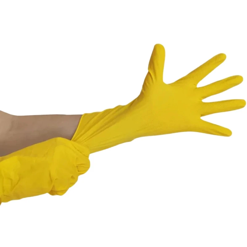 Luva Limpeza Látex Amarela Multiuso Mblife Medix Ca 46977 M Amarelo