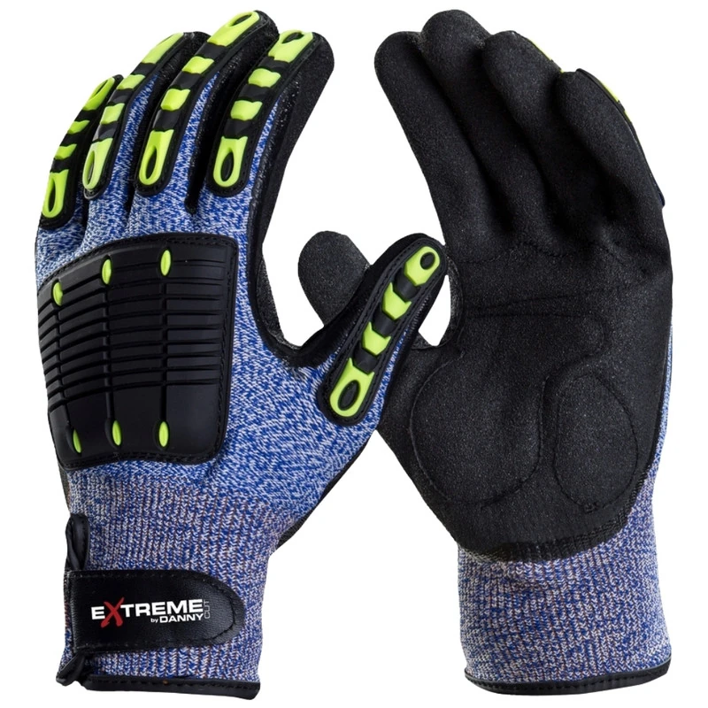 Luva Segurança Reforçada Extreme Cut Da43900 Danny Ca 32232 T10 Azul