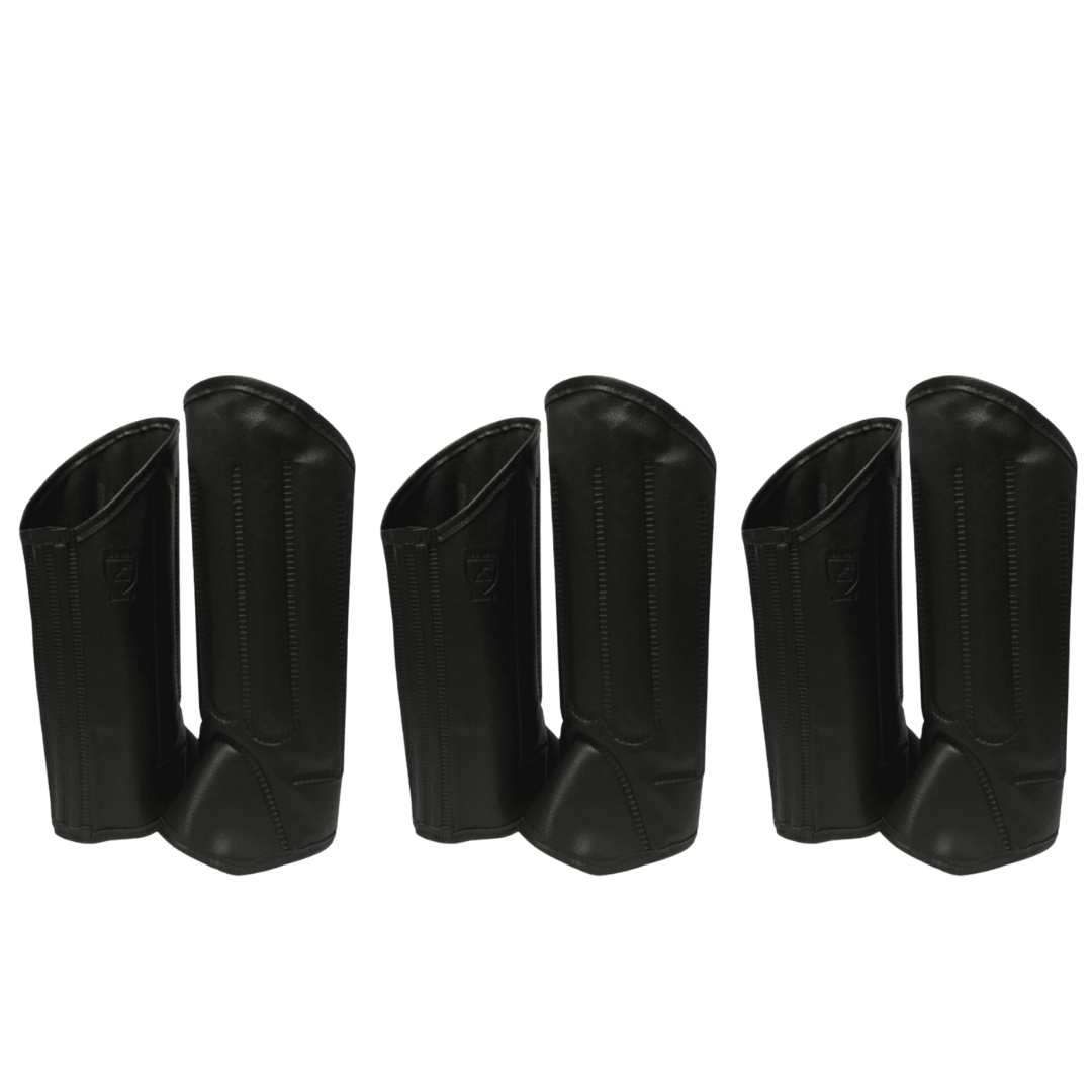 Kit 03 Perneiras Proteção 3 Talas Velcro Color Udiseg Ca 39624