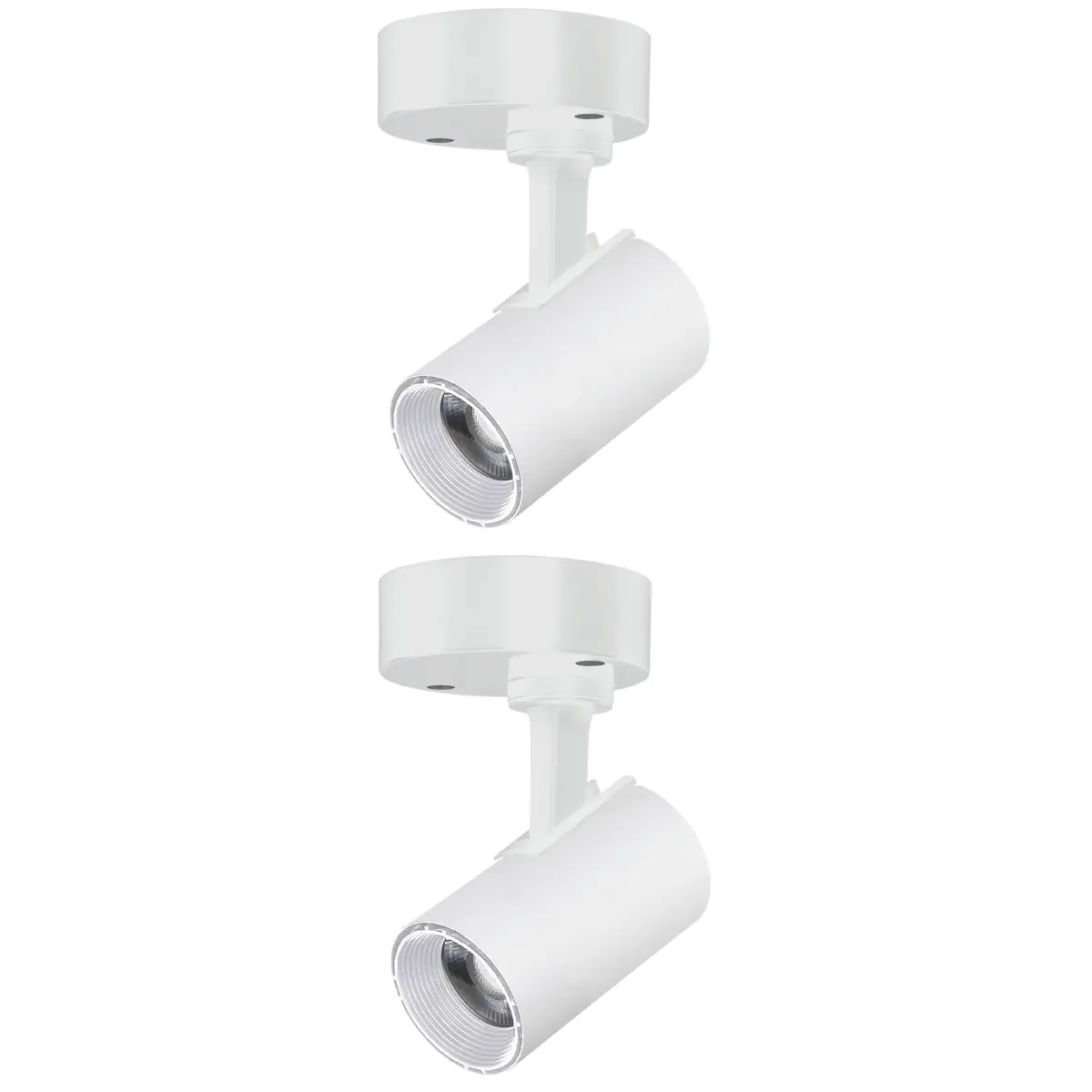 Kit 2 Spot Led Direcionável Foxlux Sobrepor 12w 6500k Bivolt