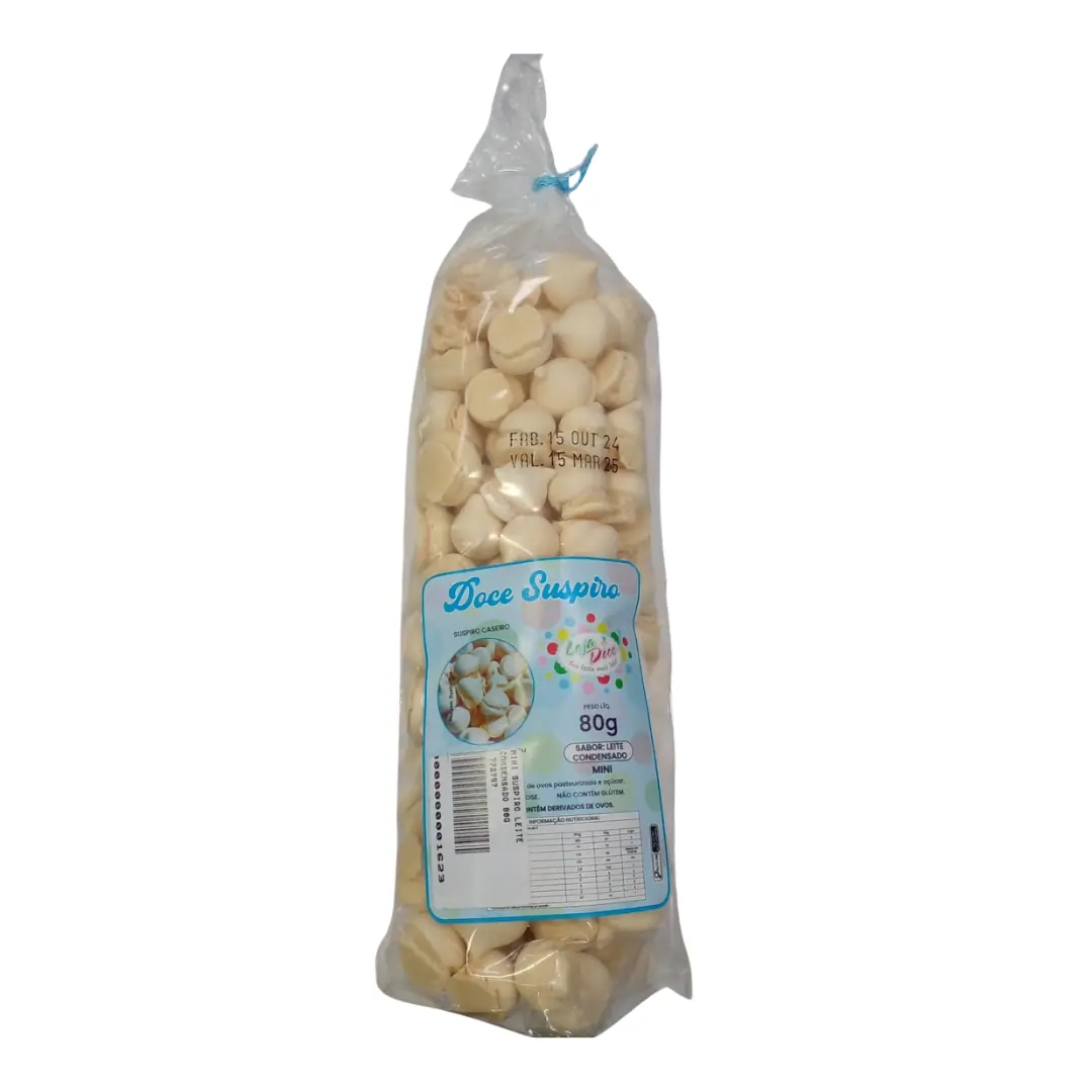Suspiro Cristal Leite Condensado 80g