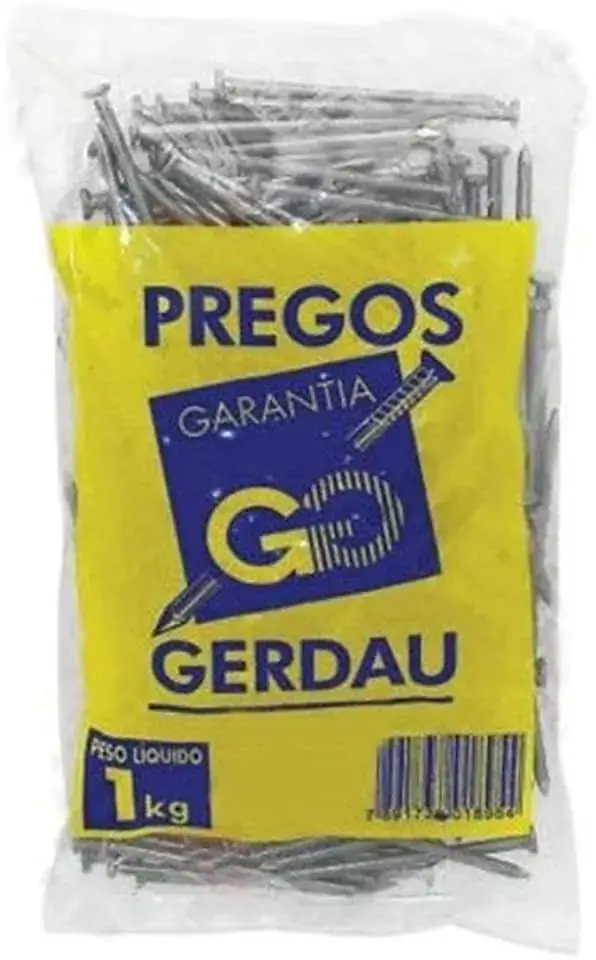 Pregos Gerdau 24x60 1kg