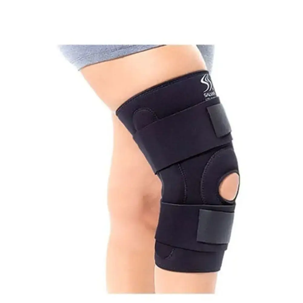 Joelheira Articulada de Neoprene com Cintas Ajustáveis 545 Salvape - GG