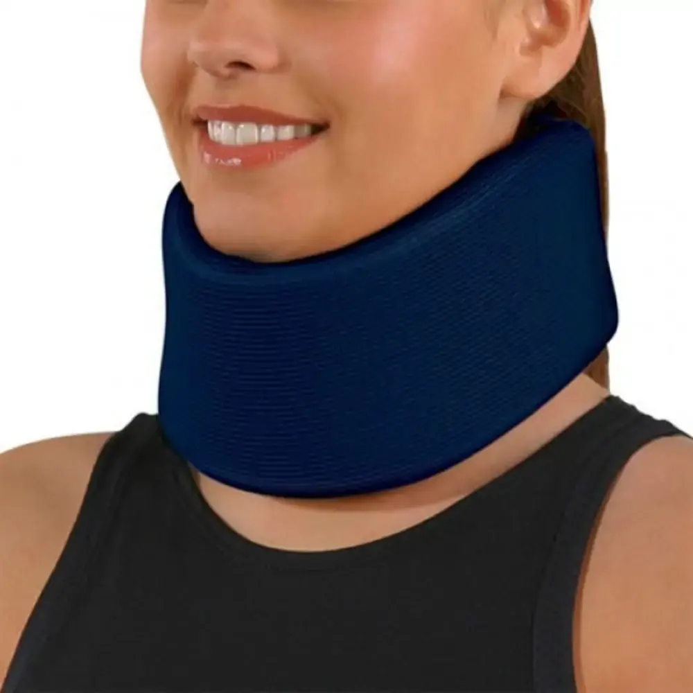 Colar Cervical de Espuma com Reforço Interno Azul 051 Salvape - M