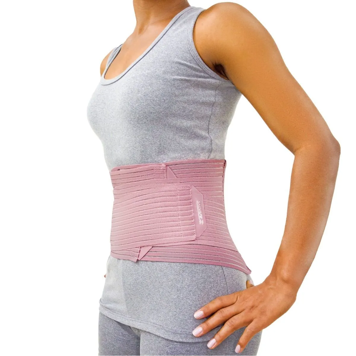 Cinta Modeladora Postural Fit Salvape - Cor: Rosa Tam: 05