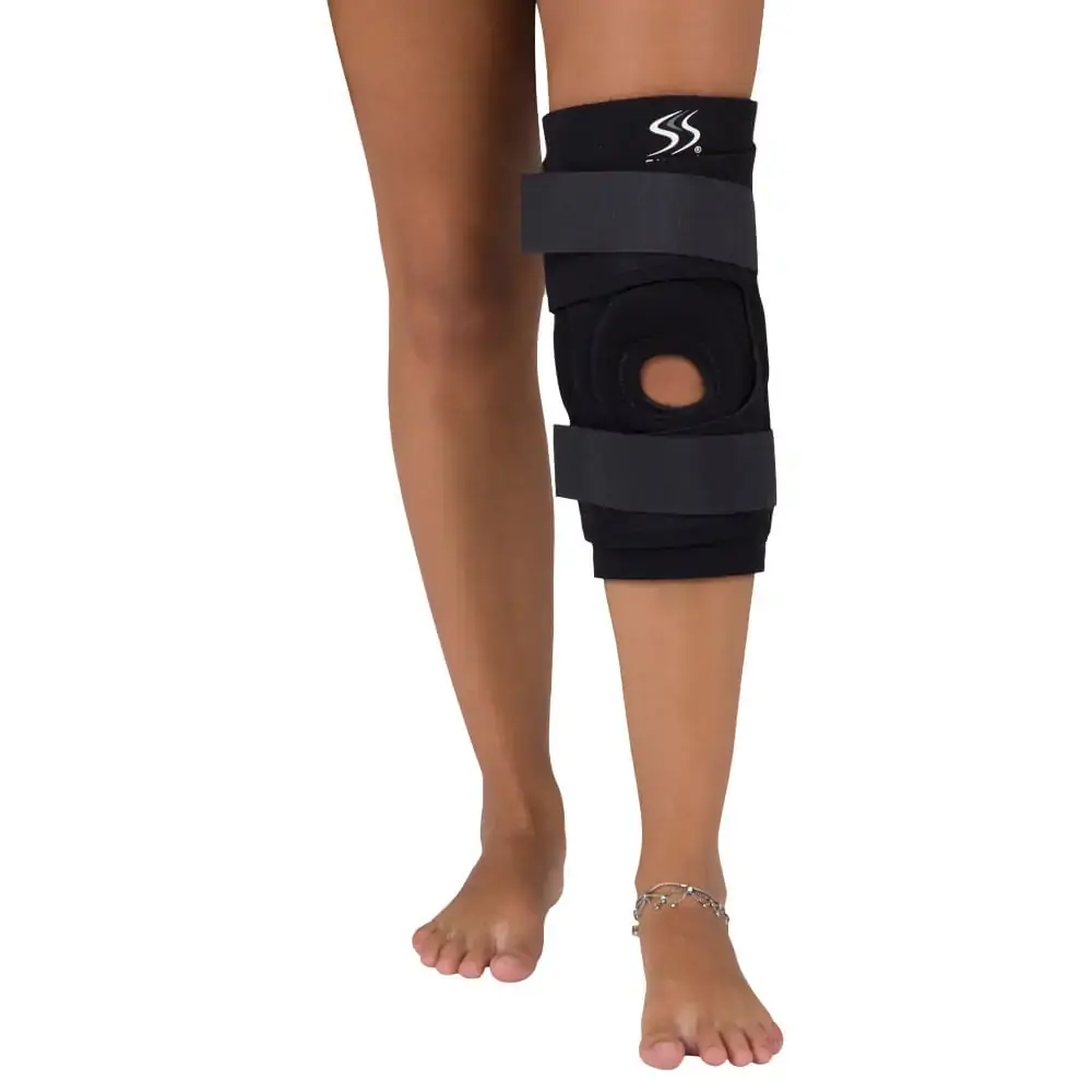 Joelheira Articulada de Neoprene com Cintas Ajustáveis 545 Salvapé Médio