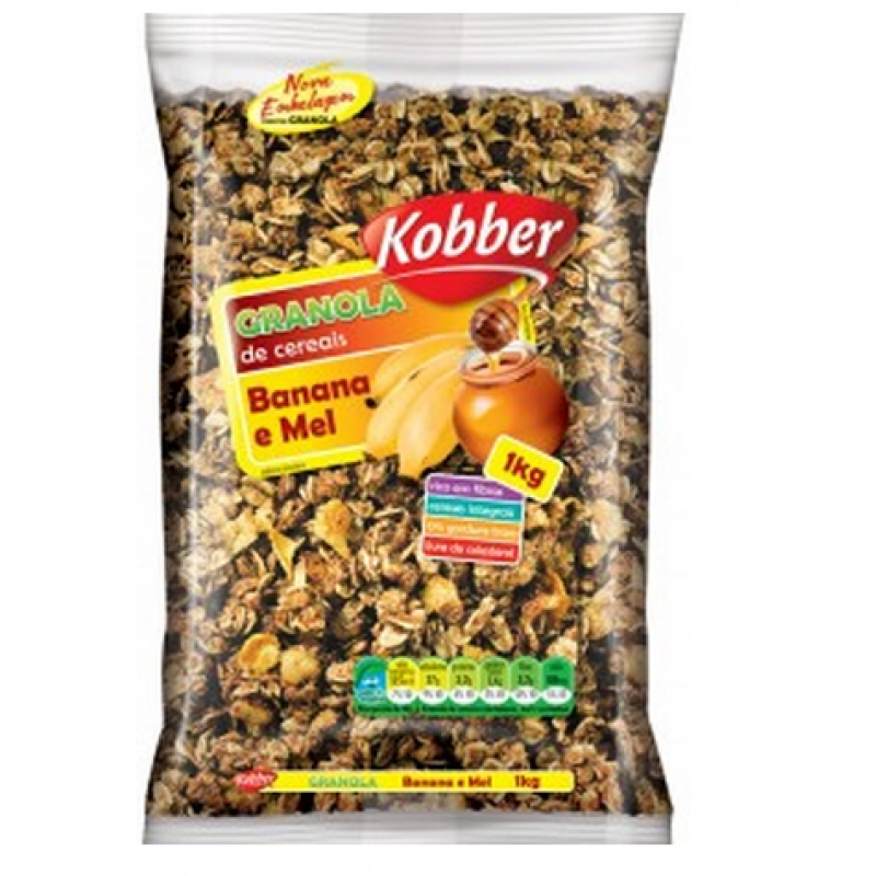 Granola Kobber 1kg Banana E Mel