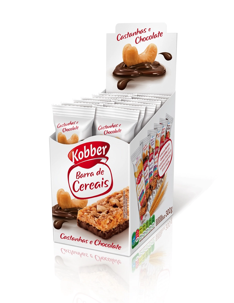 Barra De Cereais Kobber Castanha/chocolate