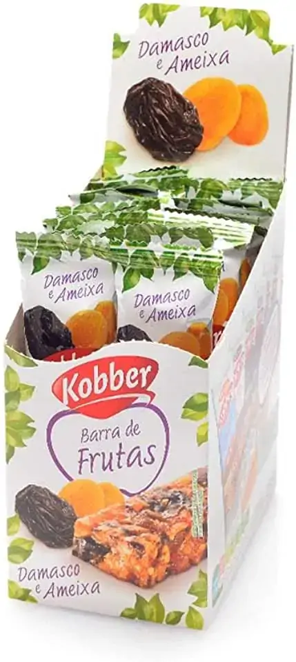 Barra Cereal Kobber Damasco/ameixa