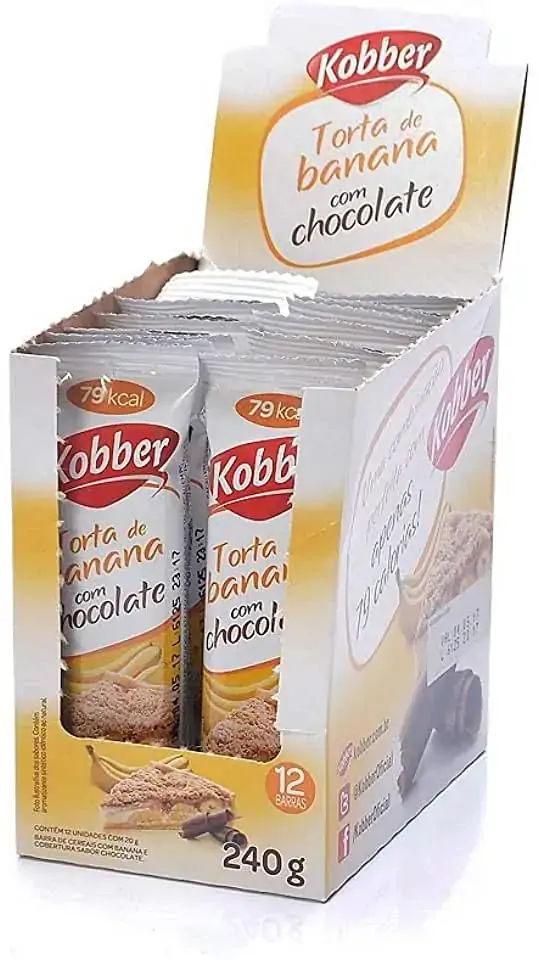 Dp. Kobber Torta De Banana Com Chocolate 20,0 G