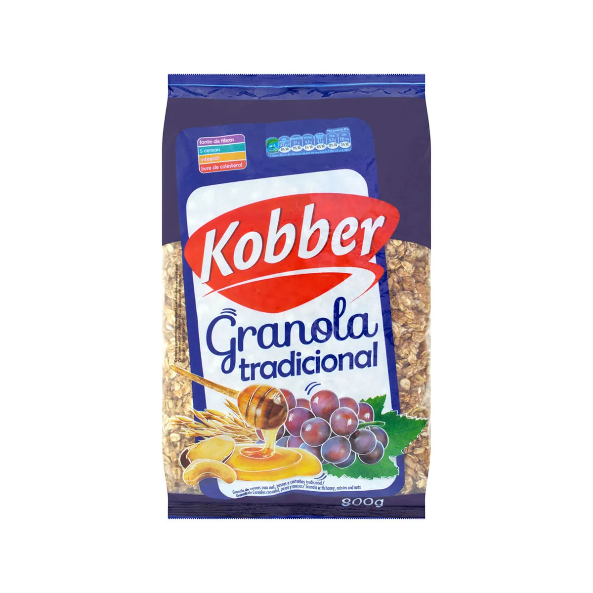 Granola Tradicional Kobber Pacote 800g