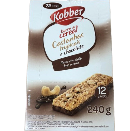 Castanha Tropicais Kobber 20g Choco