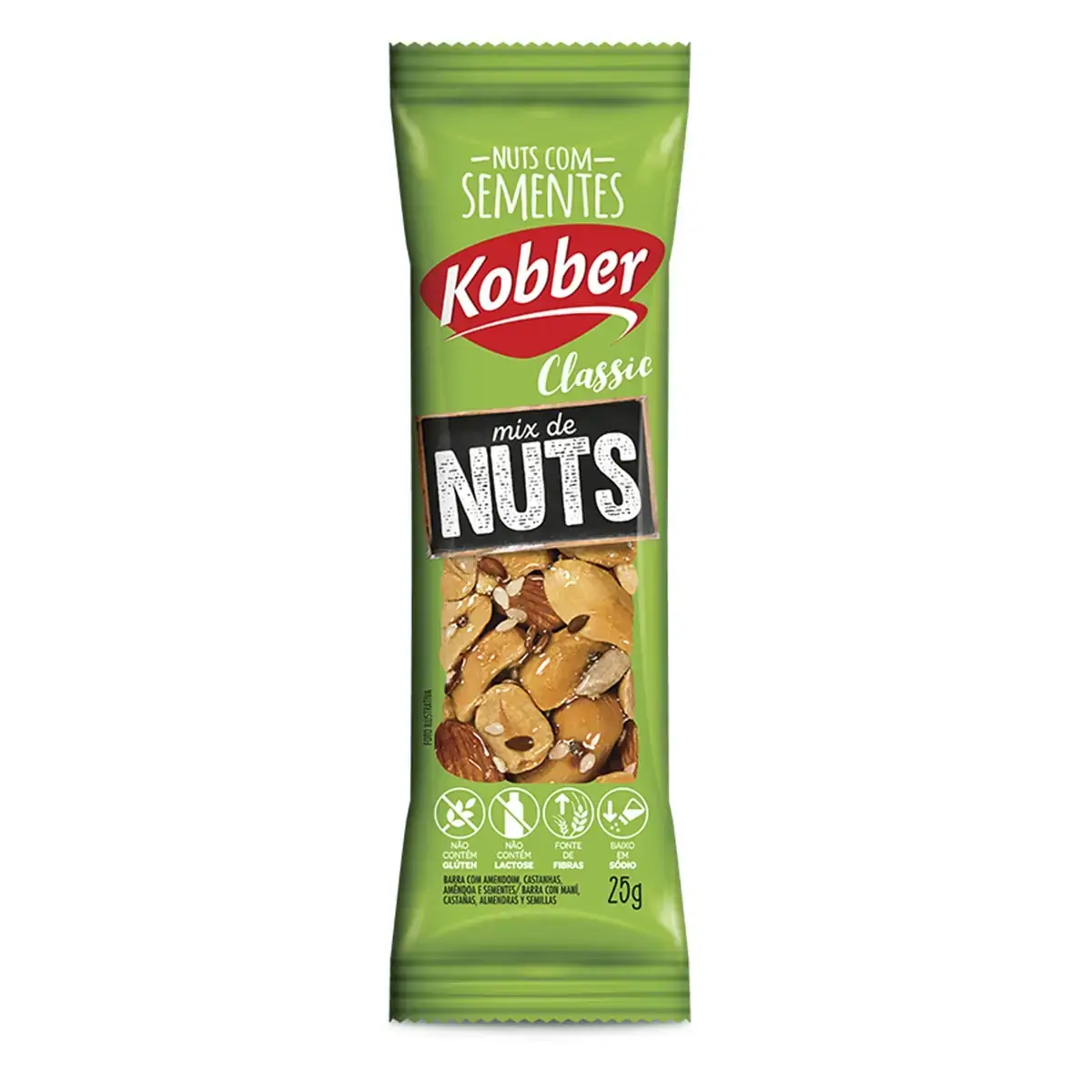 Barra Nuts Kobber 25g C/sementes