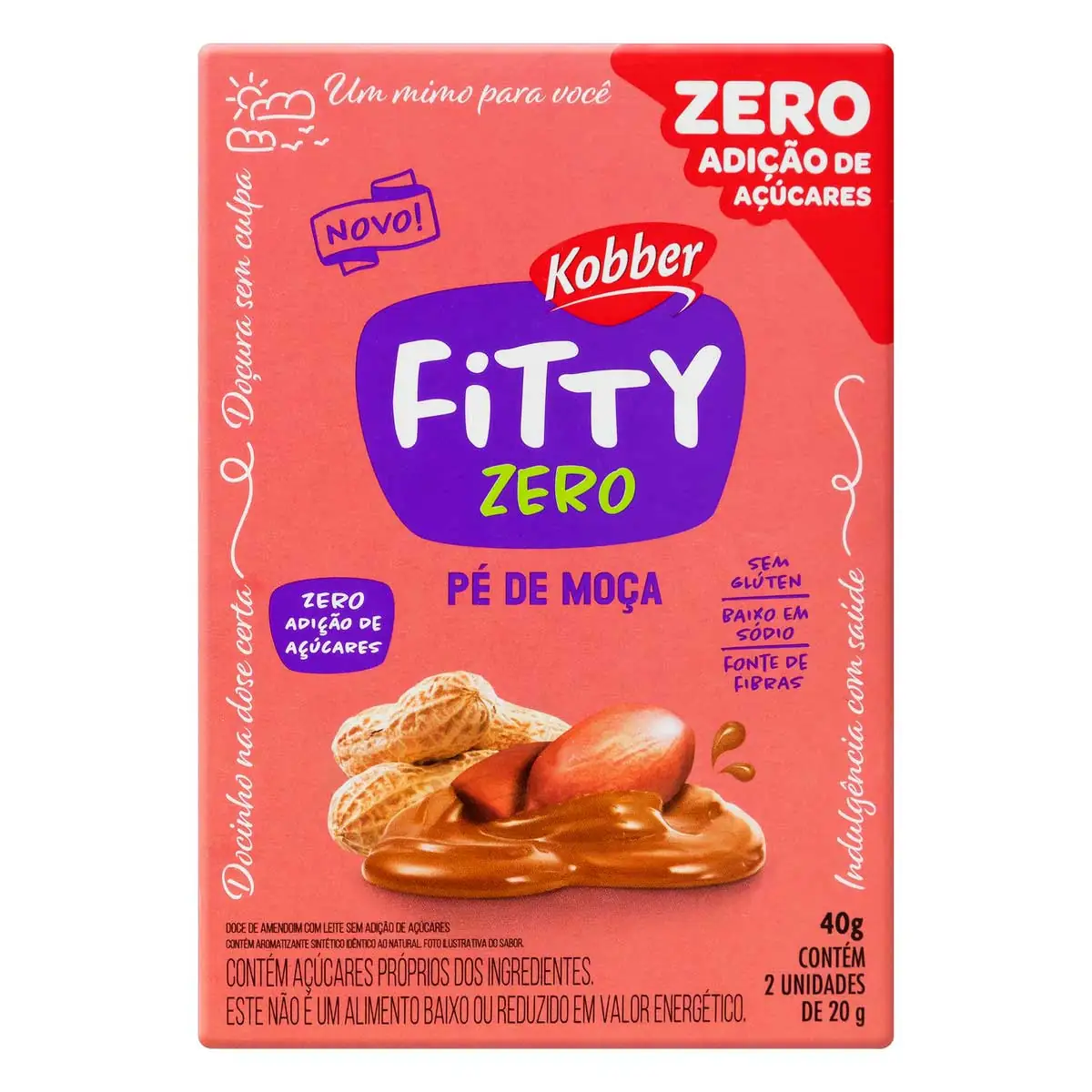 Pack Pé De Moça Fitty Caixa 40g