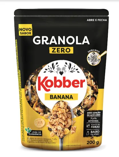 Granola Kobber Banana Zero 200g