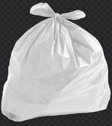 Saco De Lixo Reforçado Branco 100 Litros C/ 100 Unidades Branco