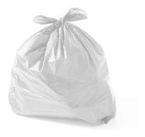 Saco Lixo Leitoso Branco 20 Litros Com 200un Lixeira Clinica