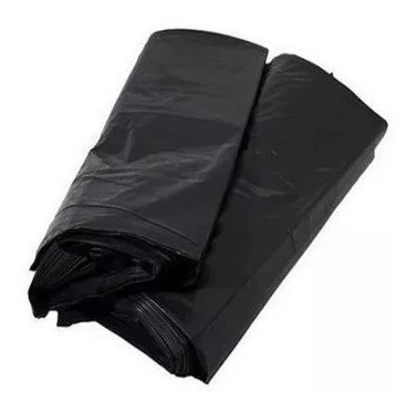 Saco Para Lixo De 80 Litros Grosso Reforçado Pct C/5kg Preto Preto