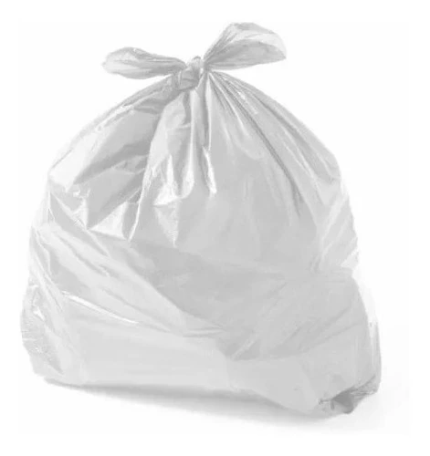 Saco De Lixo 10 Litros Branco - 100 Unidades Branco