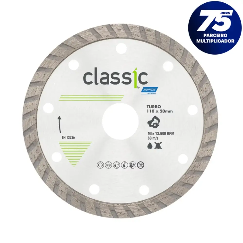 Disco Diam Classic Turbo 110mmx20