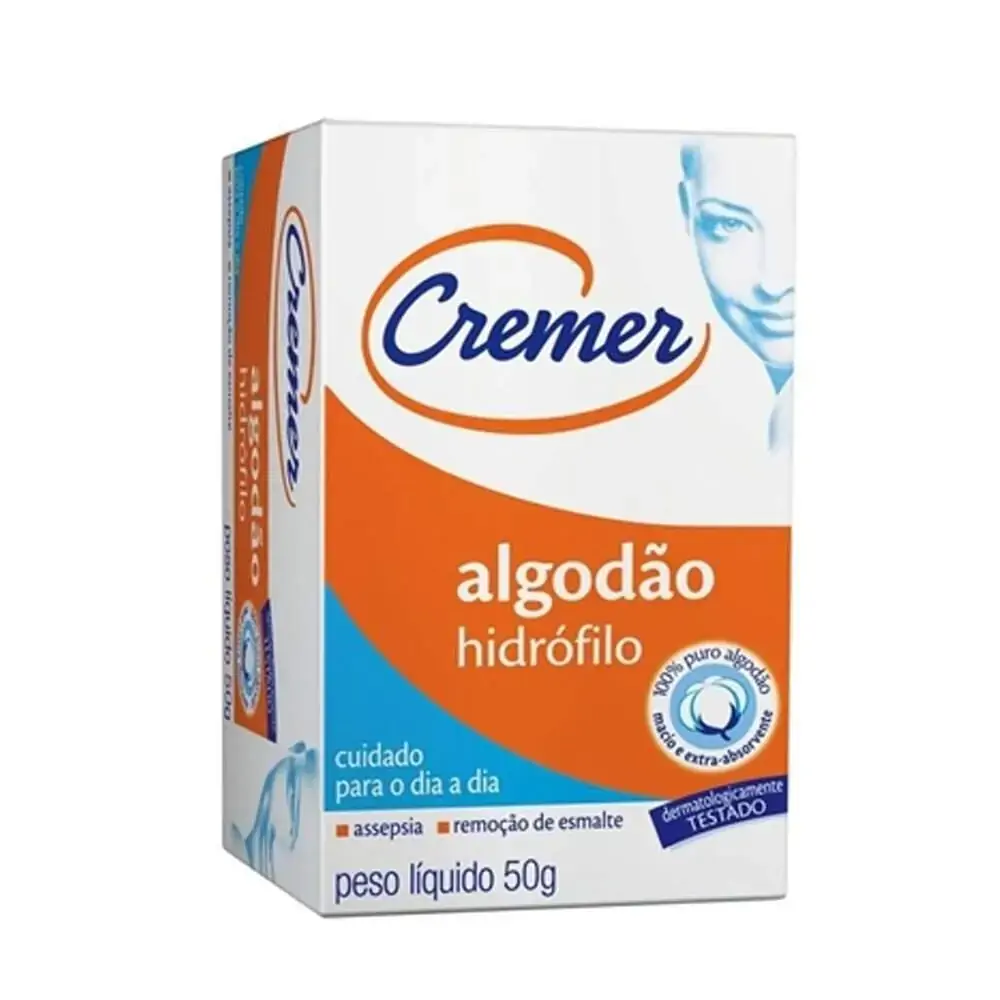 Bifarma Algodão Bolas Cremer 50g