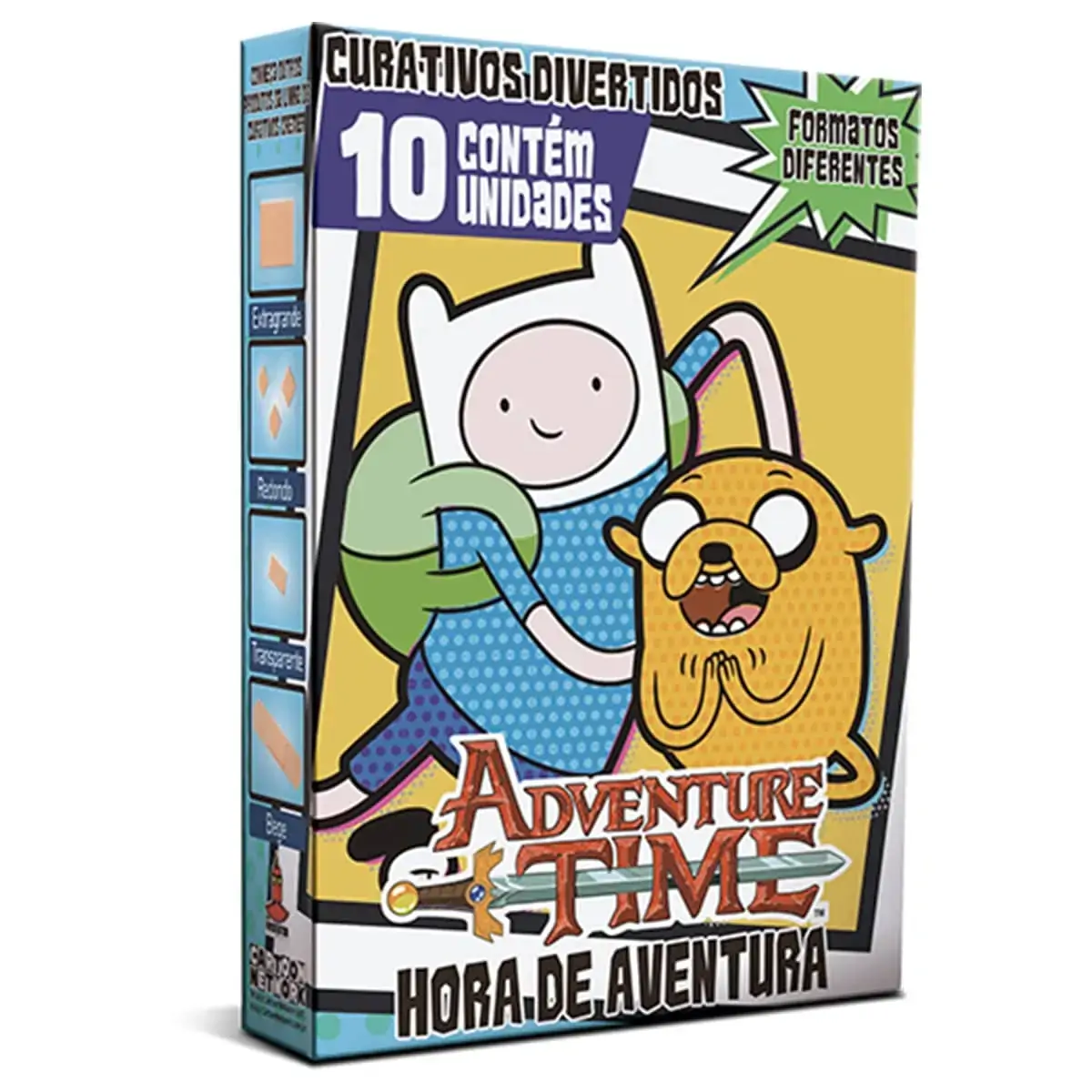 Curativo Hora De Aventura Cremer Caixa 10 Unidades