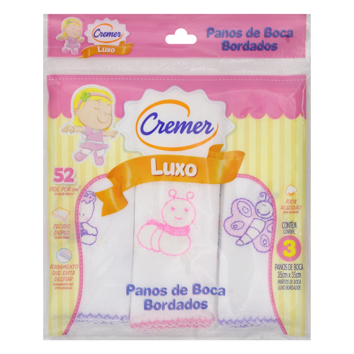 Paninho de Boca Menina - Cremer