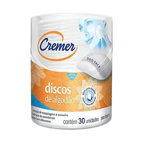 Disco De Algodao Cremer Pote