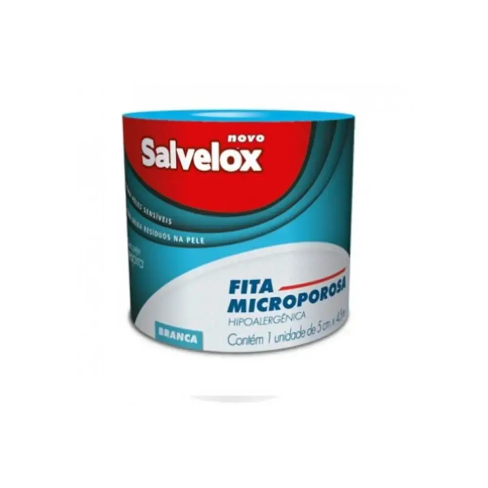 Fita Microporosa Salvelox 5cm X 45 M Cremer